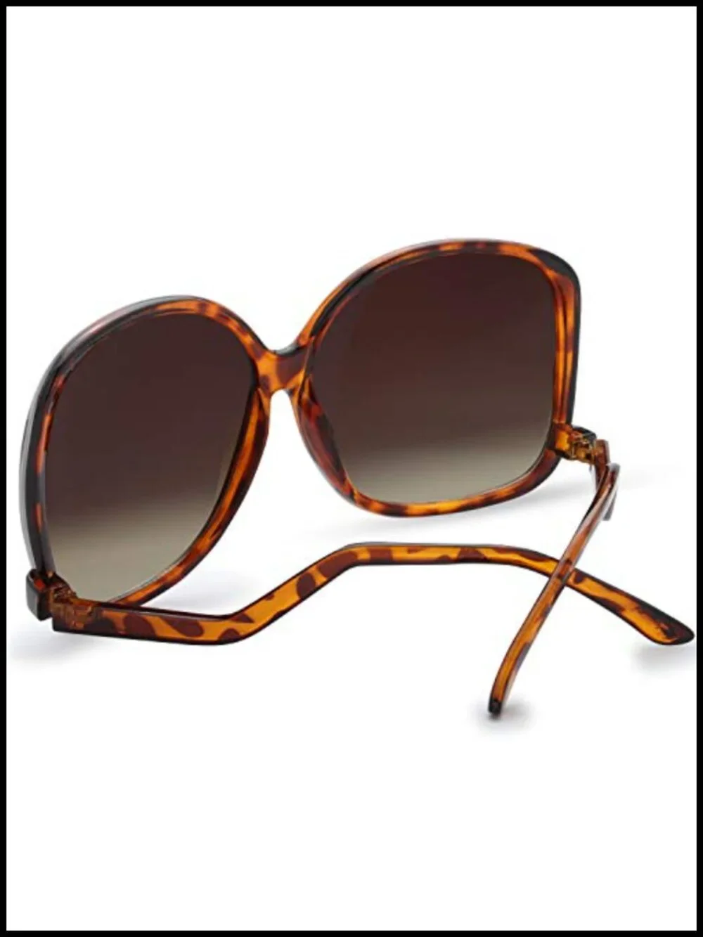 Oversized Cat Eye Hybrid Butterfly Sunglasses with UV Protection